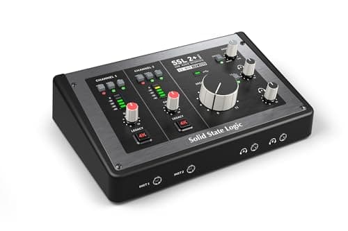 Interfaz de audio USB Solid State Logic SSL 2 Plus MKII con auriculares duales, cuatro salidas balanceadas y preamplificadores de micrófono líderes en su clase - imagen 3