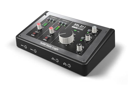 Interfaz de audio USB Solid State Logic SSL 2 Plus MKII con auriculares duales, cuatro salidas balanceadas y preamplificadores de micrófono líderes en su clase - imagen 4