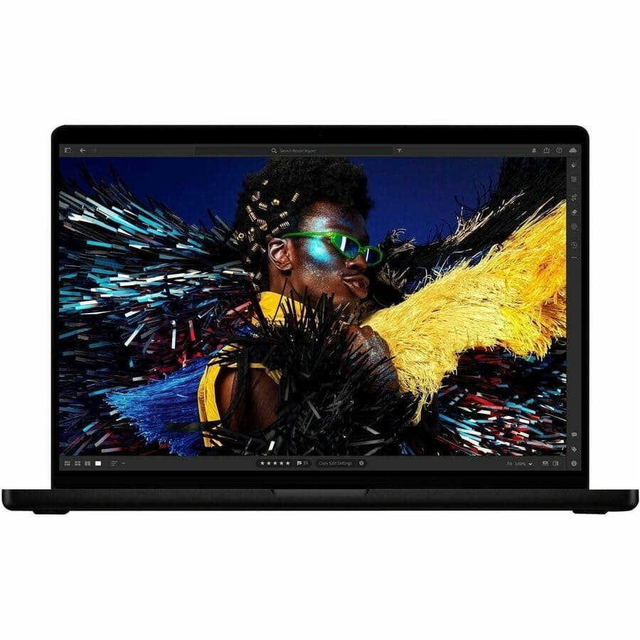 Laptop MacBook Pro Apple 2025 con chip Apple M5 con CPU de 10 núcleos y GPU de 10 núcleos: diseñada para IA, pantalla Liquid Retina XDR de 14,2 pulgadas, memoria unificada de 16 GB, almacenamiento SSD de 1 TB; Negro espacial - imagen 5