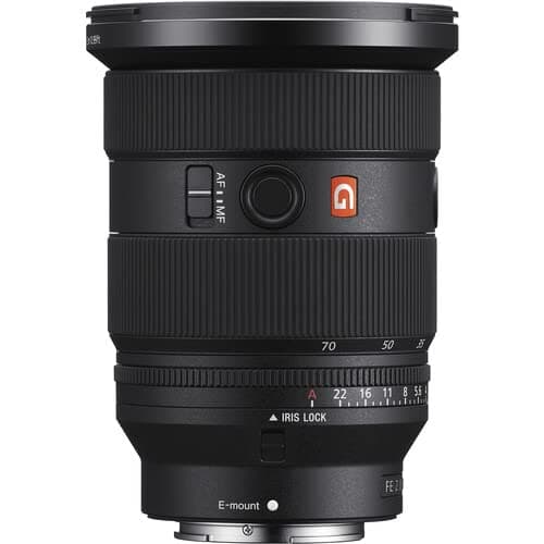 Lente de zoom estándar Sony FE 24-70 mm F2.8 GM II: óptica G Master liviana, rendimiento expansivo en condiciones de poca luz SEL2470GM2, kit de filtro, protector de tapa, kit de limpieza - imagen 4