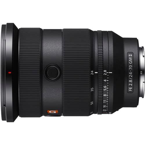 Lente de zoom estándar Sony FE 24-70 mm F2.8 GM II: óptica G Master liviana, rendimiento expansivo en condiciones de poca luz SEL2470GM2, kit de filtro, protector de tapa, kit de limpieza - imagen 5