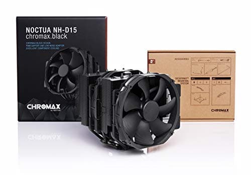 Noctua NH-D15 chromax.Black, Enfriador de CPU de doble torre (140 mm, negro) - imagen 5