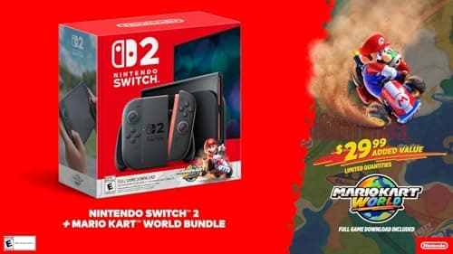 Paquete Nintendo Switch 2 + Mario Kart World - imagen 3