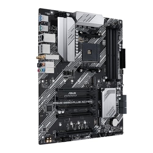 Placa base ASUS Prime B550-PLUS AC-HES AMD AM4 (Ryzen de 3.ª generación) ATX (Dual M.2, PCIe4.0, WIFI5, Ethernet de 1 Gb, SATA 6 Gbps, USB 3.2 Gen 2 Type-C, USB 3.2 Gen 1 frontal Type-C y CEC Tier II Ready) - imagen 3