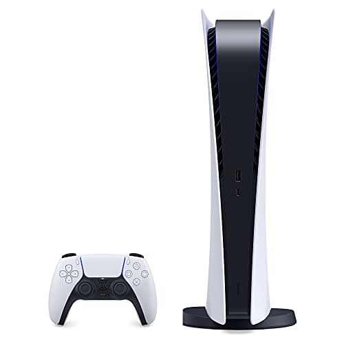 PS5 - Consola de Juegos Sony PlayStation 5 Edición Digital + Mando Inalámbrico - 16GB GDDR6 RAM, 825GB SSD, Salida 120Hz 8K, Blanco - imagen 3