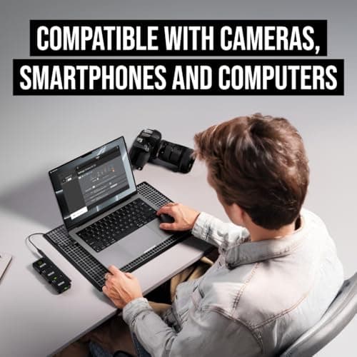 RØDE Wireless GO III (Gen 3) – Micrófono inalámbrico compacto – Audio prístino, grabación flotante de 32 bits, control automático de nivel, para teléfonos, cámaras y computadoras (negro) - imagen 5