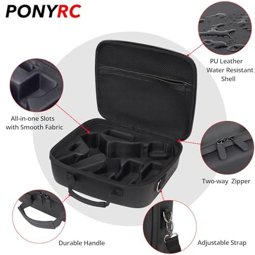 RS 3 Mini Estuche, Bolsa de Hombro de Almacenamiento Impermeable Estuche de Transporte de Viaje para DJI RS 3 Mini/Creator Combo, Accesorios estabilizadores livianos de cardán de 3 Ejes - imagen 5