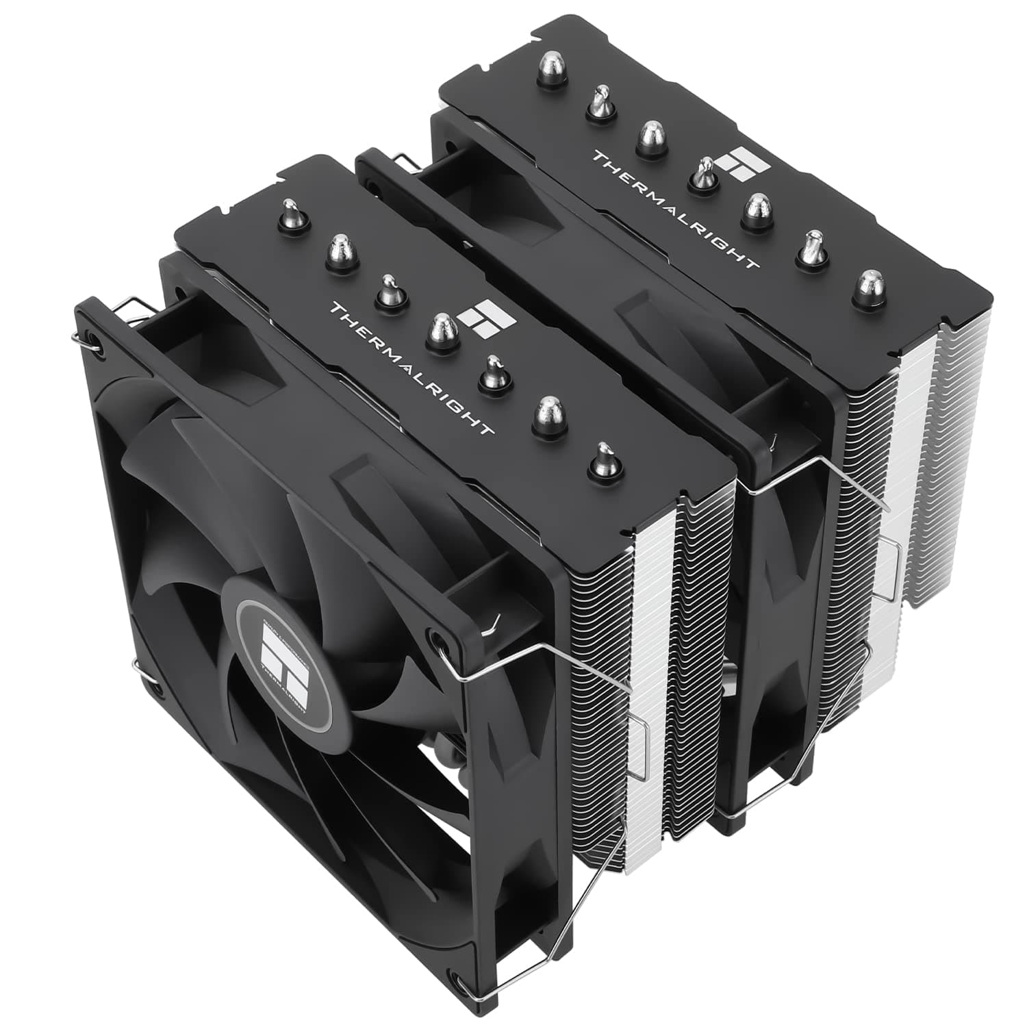 Thermalright Phantom Spirit 120SE Enfriador de aire para CPU, Enfriador de CPU de 7 tubos de calor, Ventiladores duales TL-C12B V2 PWM de 120 mm, Tecnología AGHP 4.0, Rodamiento S-FDB, para AM4/AM5/Intel lga1851/1700/1150/1151/1200, refrigeración de PC - imagen 1