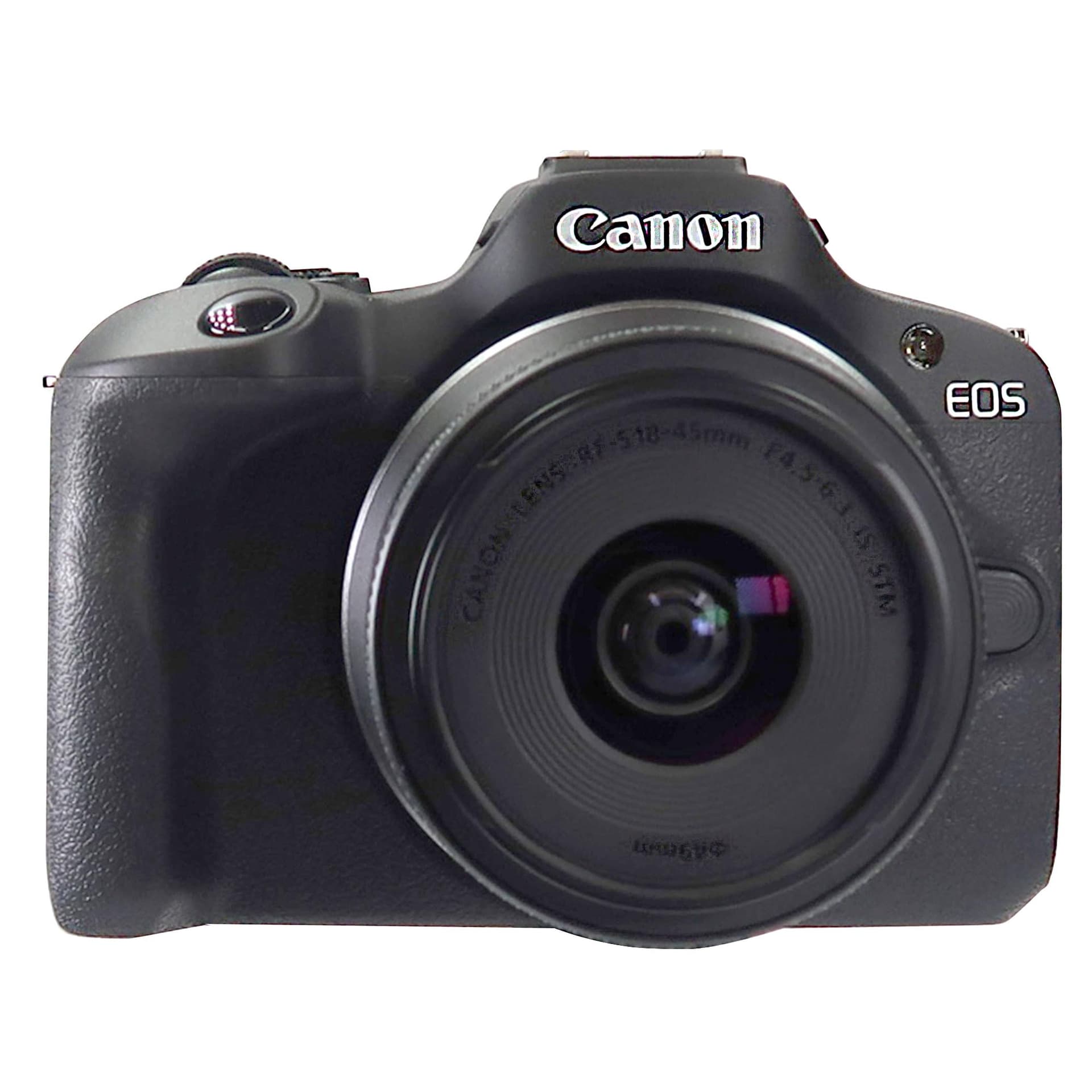 Canon EOS R100 RF-S18-45mm F4.5-6.3 es un kit de lentes STM (renovado) - imagen 1