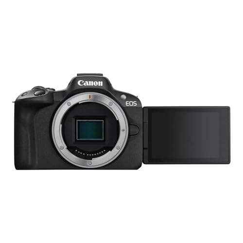 Canon EOS R50 Cámara sin espejo 24.2MP APS-C 4K Video Wi-Fi y Bluetooth Vlogging Cámara con tarjeta de memoria SDXC de 64 GB, bolso de hombro Slinger (solo cuerpo EOS R50) - imagen 3