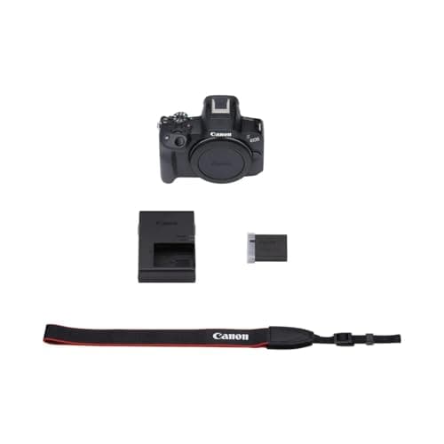 Canon EOS R50 Cámara sin espejo 24.2MP APS-C 4K Video Wi-Fi y Bluetooth Vlogging Cámara con tarjeta de memoria SDXC de 64 GB, bolso de hombro Slinger (solo cuerpo EOS R50) - imagen 5