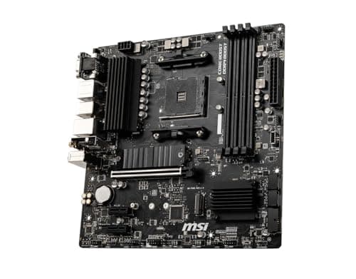 MSI B550M PRO-VDH WiFi ProSeries Motherboard (AMD Ryzen 5000, AM4, DDR4, PCIe 4.0, SATA 6Gb/s, M.2, USB 3.2 Gen 1, Wi-Fi, Bluetooth, D-SUB/HDMI/DP, Micro-ATX) - imagen 4