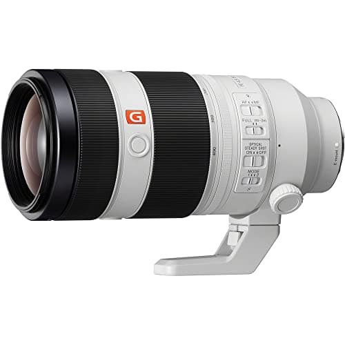 Sony FE 100–400 mm F4.5–5.6 GM OSS Teleobjetivo con zoom (SEL100400GM) SteadyShot óptico | Montura E de fotograma completo | Kit de filtro, protector de tapa, kit de limpieza y más - imagen 3