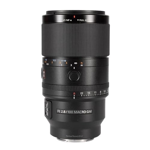 Sony FE 100 mm f/2.8 Lente Macro GM Montura E | 1.4× Prime con estabilización óptica, enfoque interno flotante y rendimiento de fotograma completo + kit de filtro de lente + kit de limpieza + más (paquete de 5 piezas) (renovado) - imagen 5