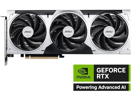 Tarjeta gráfica msi Gaming RTX 5060 Ti 8G Ventus 3X OC (8GB GDDR7,128-bit, Rendimiento extremo: 2602 MHz, DisplayPort x3 2.1a, HDMI 2.1b, Arquitectura NVIDIA Blackwell) - imagen 3