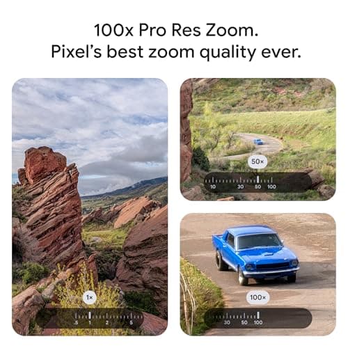 Google Pixel 10 Pro - Smartphone Android desbloqueado - Asistente Gemini AI, sistema de cámara trasera triple, batería de carga rápida de más de 24 horas y pantalla Super Actua de 6,3" - Obsidiana - 128 GB (modelo 2025) - imagen 3