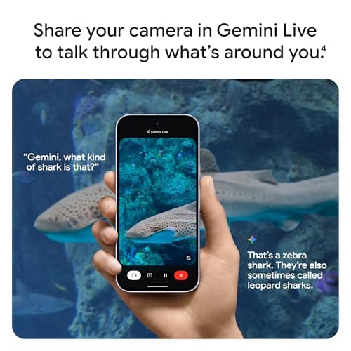 Google Pixel 10 Pro - Smartphone Android desbloqueado - Asistente Gemini AI, sistema de cámara trasera triple, batería de carga rápida de más de 24 horas y pantalla Super Actua de 6,3" - Obsidiana - 128 GB (modelo 2025) - imagen 5