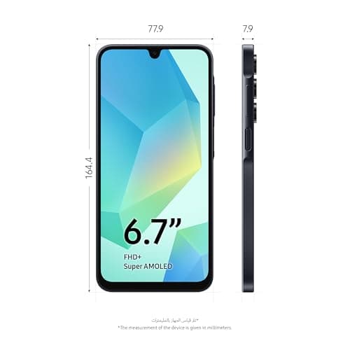 Samsung Galaxy A16 4G LTE (128GB + 4GB) Modelo Internacional SM-A165F/DS Desbloqueado de Fábrica, 6.7", Dual SIM, Cámara Triple de 50MP (Paquete de Estuche), Negro - imagen 4