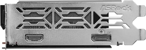 ASRock AMD Radeon RX 6500 XT Phantom Gaming, 4GB OC GDDR6, refrigeración silenciosa de 0dB, PCI Express 4.0, 18 Gbps 64 bits, tarjeta gráfica 7680 x 4320, doble ventilador HDMI DisplayPort (renovado) - imagen 4