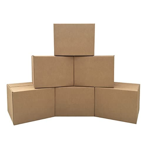 Cajas de mudanza grandes de 20'' x 20'' x 15'' (paquete de 6), cajas de cartón corrugado para embalaje, envío y mudanza - imagen 3