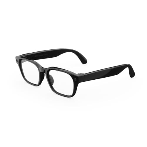 Meta Aventurero Clásico Negro | Gafas inteligentes con IA para mujeres y hombres con IA, cámara de 12 MP, traducción en vivo — Resolución HD 3K — Batería de más de 8 horas — Gama de tamaños — Lentes transparentes - imagen 2