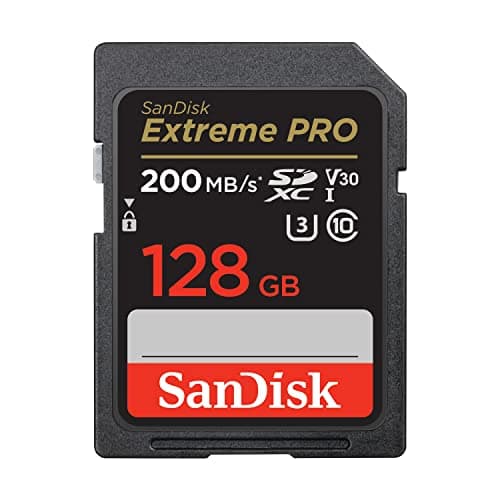 Tarjeta de memoria SANDISK Extreme PRO SDXC UHS-I de 128 GB - C10, U3, V30, 4K UHD, tarjeta SD - SDSDXXD-128G-GN4IN - imagen 2