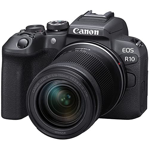 Canon EOS R10 RF-S18-150mm F3.5-6.3 is STM Kit de Lentes, Cámara Vlogging sin Espejo, 24.2 MP, Video 4K, Procesador de Imagen DIGIC X, Disparo de Alta Velocidad, Seguimiento de Sujeto, Compacto, para Creadores de Contenido Negro - imagen 2