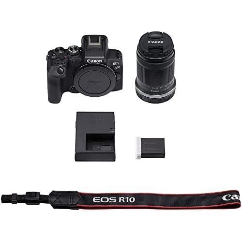 Canon EOS R10 RF-S18-150mm F3.5-6.3 is STM Kit de Lentes, Cámara Vlogging sin Espejo, 24.2 MP, Video 4K, Procesador de Imagen DIGIC X, Disparo de Alta Velocidad, Seguimiento de Sujeto, Compacto, para Creadores de Contenido Negro - imagen 3