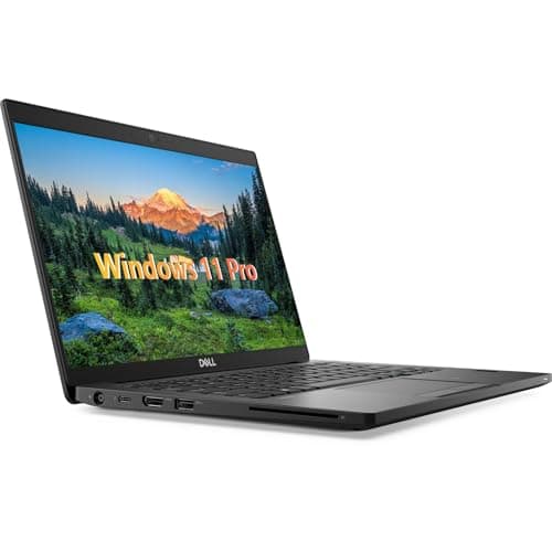 Portátil Dell Latitude 7390 de 13,3" FHD, Windows 11 Pro, Intel Core i5-7200, SSD de 256 GB, 8 GB de RAM, cámara web (renovado) - imagen 3