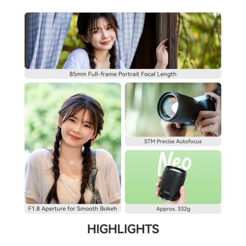 TTArtisan AF 85mm F1.8 Neo Full-Frame Portrait Lens for Sony A7 III,A7 IV - imagen 3