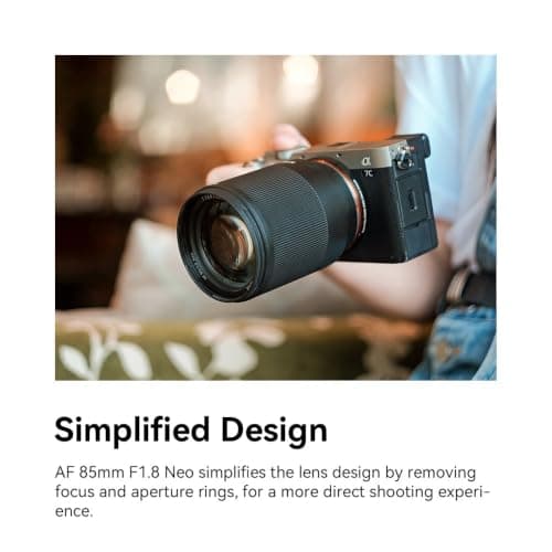 TTArtisan AF 85mm F1.8 Neo Full-Frame Portrait Lens for Sony A7 III,A7 IV - imagen 5