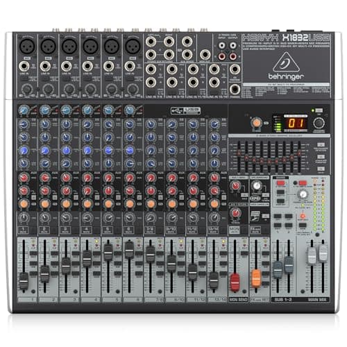 Behringer Xenyx X1832USB Premium Mezclador de 18 entradas 3/2 bus con - imagen 2
