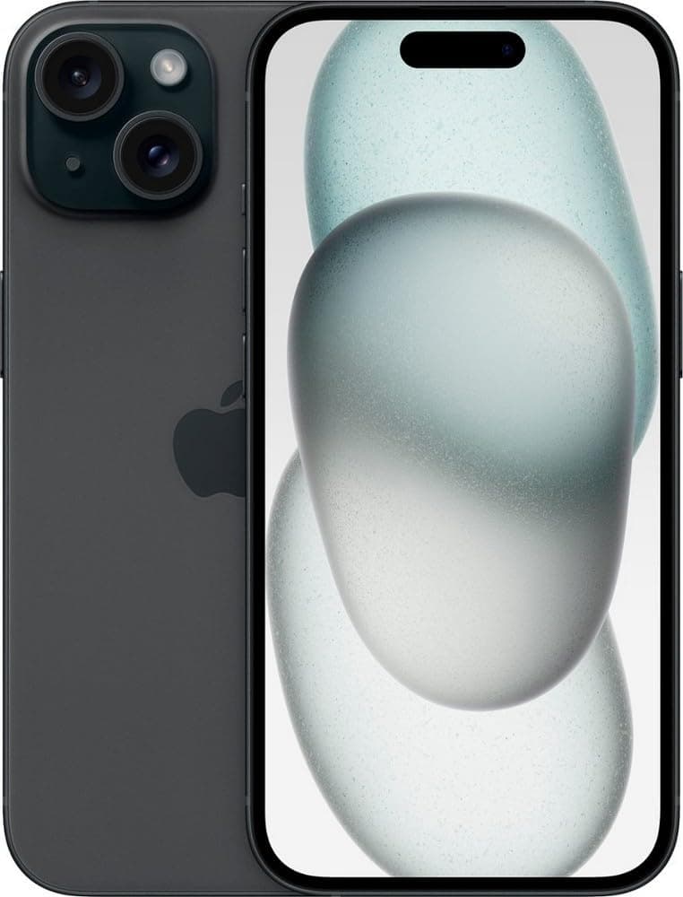 Apple iPhone 15, 128 GB, negro - Libre (renovado) - imagen 1