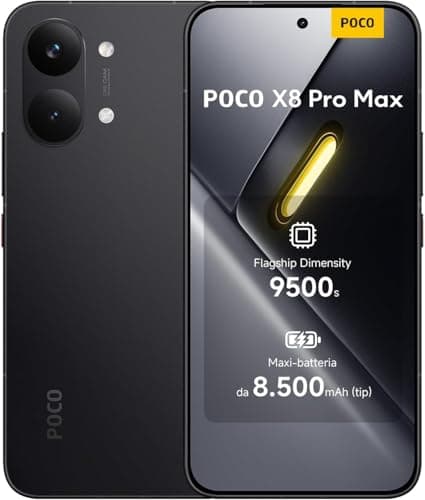 XIAOMI Poco X8 PRO MAX 5G Ai (Compatible con Tmobile Mint Tello & Global) (256GB + 12GB) 6.83" 50MP Gamers Phone NFC Dual sim Desbloqueado Modelo 2602BPC18G Liberado (Negro) | Cámara 50MP - imagen 2