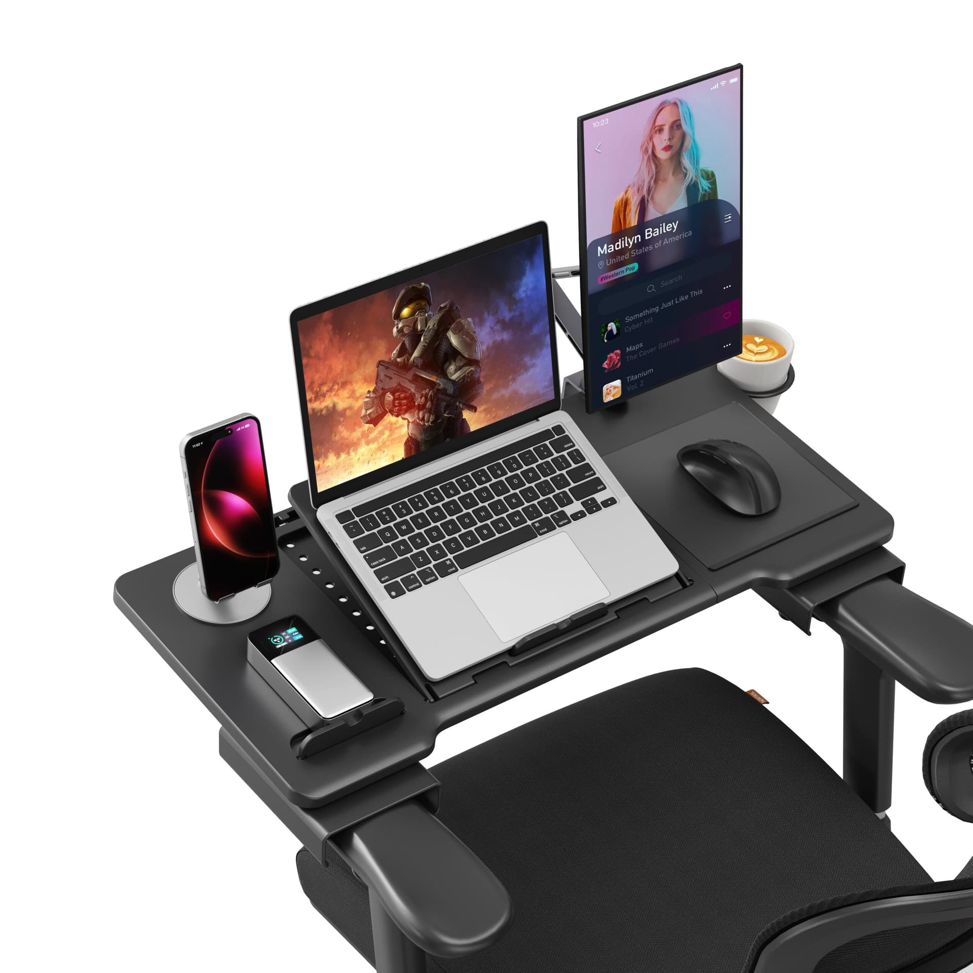 Newtral Pro Laptop Table (Mesa para portátil sobre silla con patas plegables) - imagen 2