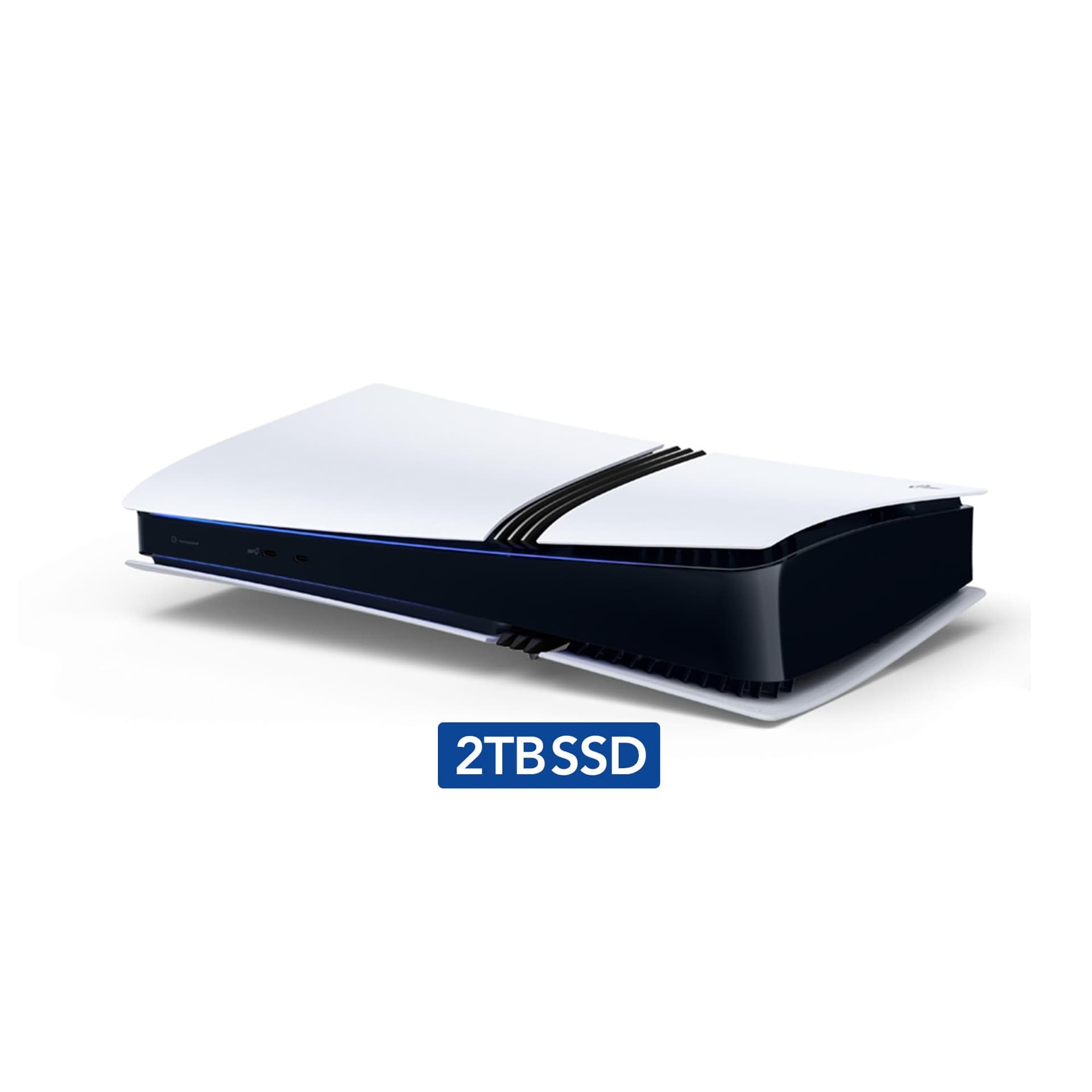 PlayStation 5 Pro with 2TB SSD Storage, Console Only - PS5 Pro Gaming System, White (Renewed) - imagen 1