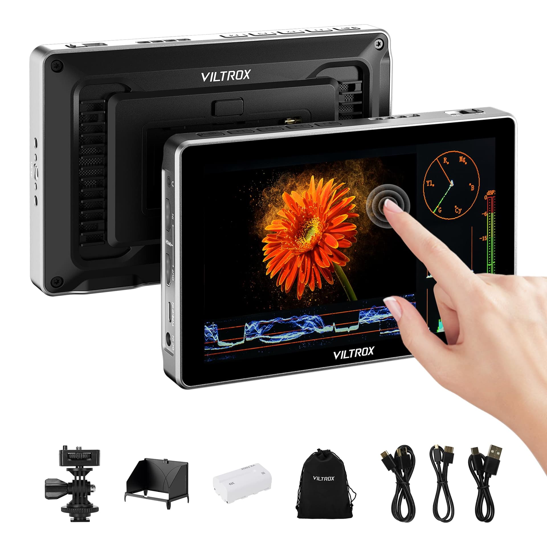 VILTROX DC-L1 7-Inch Touchscreen Camera Field Monitor - imagen 1