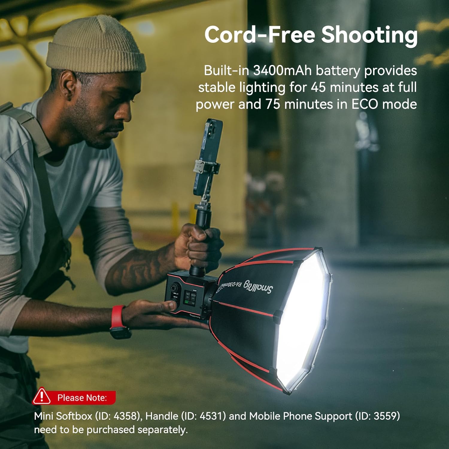 SmallRig RC 60B Bicolor COB - Imagen 4