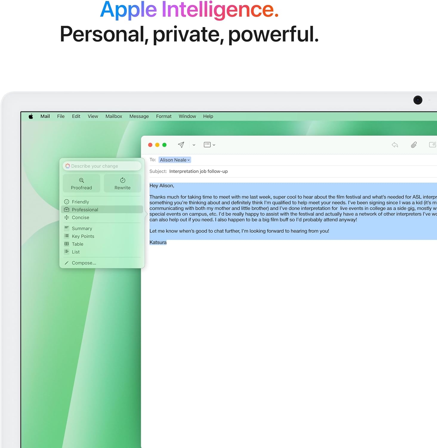 iMac 24" Green M4 (2025) - Imagen 3