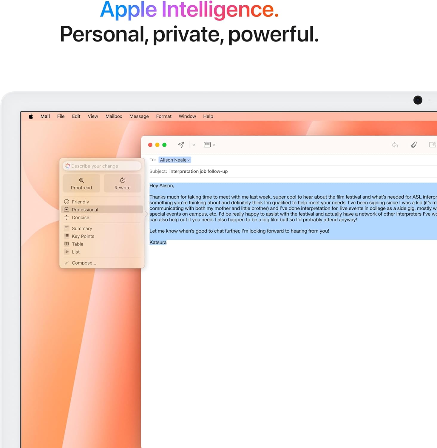 iMac 24" Orange M4 (2025) - Imagen 2