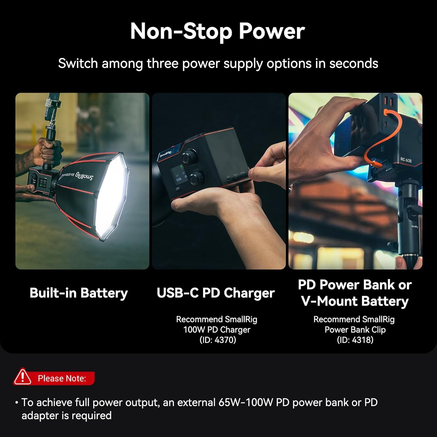 SmallRig RC 60B Bicolor COB - Imagen 3