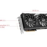 ASRock AMD Radeon RX 7700 XT Challenger 12GB GDDR6 192-bit 0dB Enfriamiento silencioso 7680 x 4320 DisplayPort HDMI Indicador LED Tarjeta gráfica de doble ventilador de 18Gbps - imagen 3