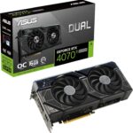 ASUS Dual GeForce RTX™ 4070 Ti Super OC Edition (PCIe 4.0, 16GB GDDR6X, DLSS 3, HDMI 2.1a, DisplayPort 1.4a, diseño de ranura 2.56, diseño de ventilador de tecnología axial, tecnología 0dB, tecnología Auto-Extreme) - imagen 1