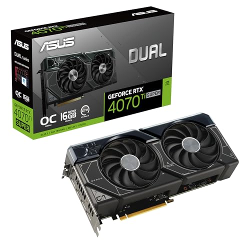 ASUS Dual GeForce RTX™ 4070 Ti Super OC Edition (PCIe 4.0, 16GB GDDR6X, DLSS 3, HDMI 2.1a, DisplayPort 1.4a, diseño de ranura 2.56, diseño de ventilador de tecnología axial, tecnología 0dB, tecnología Auto-Extreme) - imagen 2