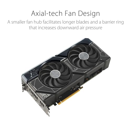 ASUS Dual GeForce RTX™ 4070 Ti Super OC Edition (PCIe 4.0, 16GB GDDR6X, DLSS 3, HDMI 2.1a, DisplayPort 1.4a, diseño de ranura 2.56, diseño de ventilador de tecnología axial, tecnología 0dB, tecnología Auto-Extreme) - imagen 3