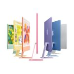 Computadora de escritorio todo en uno Apple iMac 2024 con chip M4 con CPU de 8 núcleos y GPU de 8 núcleos: diseñada para Apple Intelligence, pantalla Retina de 24 pulgadas, memoria unificada de 16 GB, almacenamiento SSD de 256 GB; Plata - imagen 3