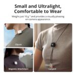 DJI Mic Mini (2 TX + 1 RX + Estuche de Carga), Micrófono Lavalier Inalámbrico para iPhone/Cámara/Android, Ultraligero, Audio Rico en Detalles, Uso 48h, Cancelación de Ruido, Limitación Automática, Vlog, Streaming - imagen 3