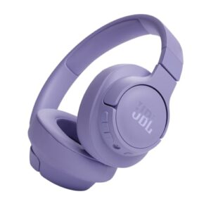 JBL Tune 720BT - Auriculares supraaurales inalámbricos con sonido JBL Pure Bass, Bluetooth 5.3, hasta 76H de duración de la batería y carga rápida, diseño ligero, cómodo y plegable (Morado) - imagen 2