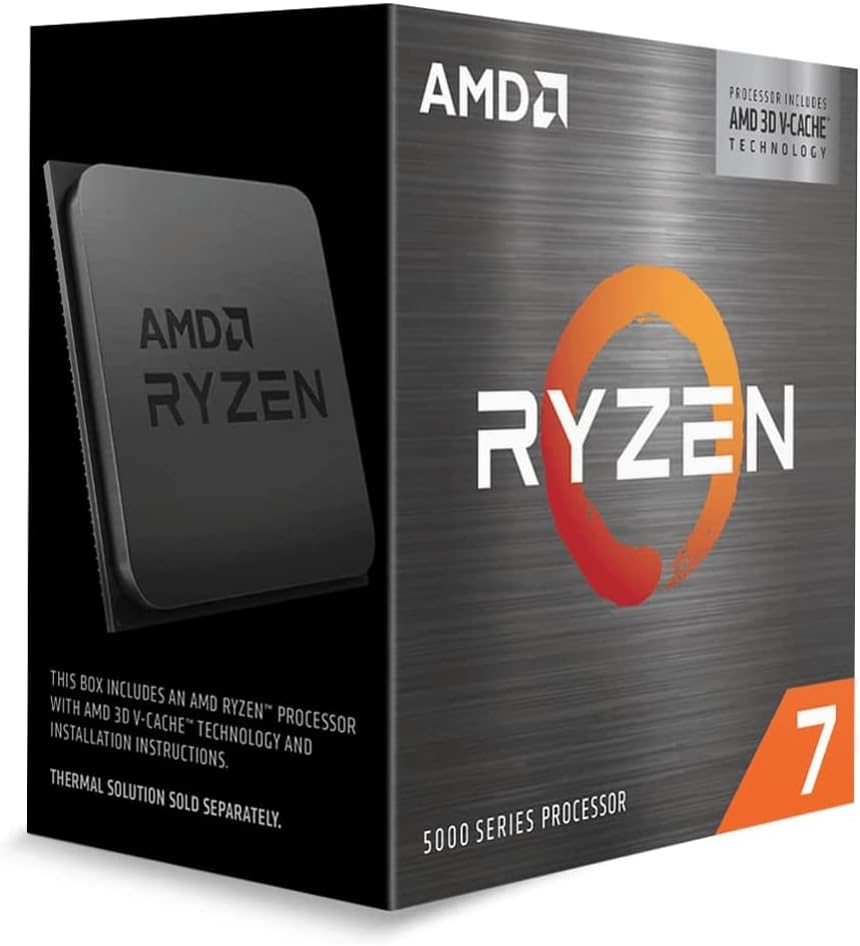 Procesador de escritorio AMD Ryzen 7 5800X3D de 8 núcleos y 16 hilos con tecnología AMD 3D V-Cache - imagen 1