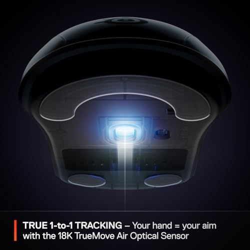 Ratón inalámbrico para juegos SteelSeries Rival 3 Gen 2 — 2,4 GHz y Bluetooth — Sensor óptico TrueMove Air de 18000 DPI — Durabilidad de 60 millones de clics — Peso ligero — Pies 100 % PTFE — Lavanda - imagen 5